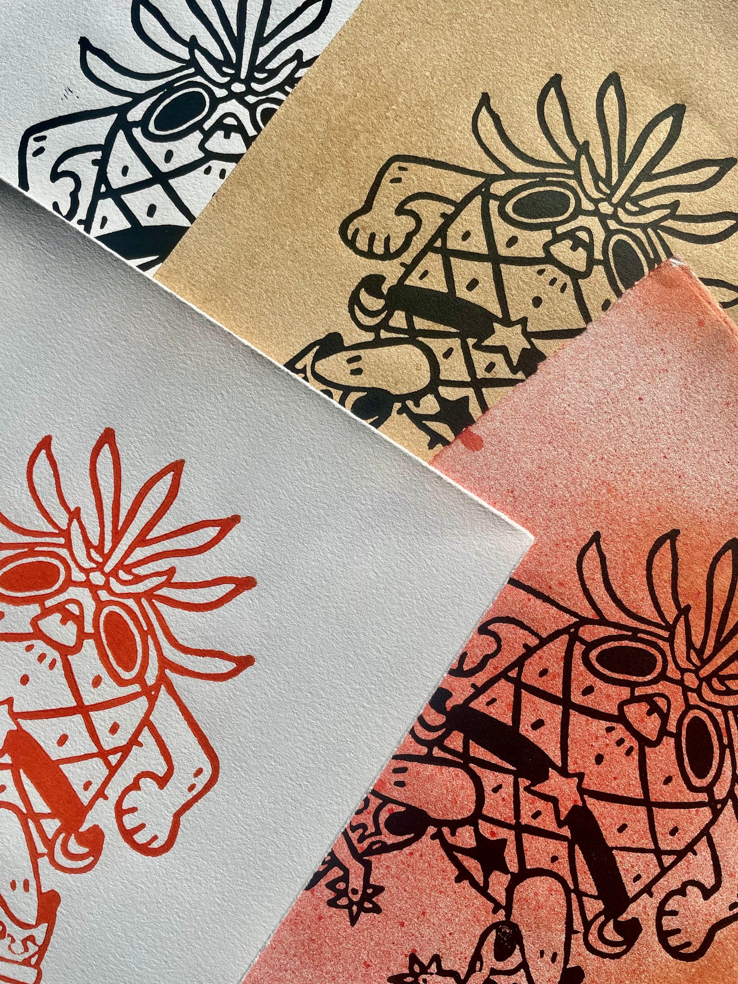 Pineapple Cowboy Print