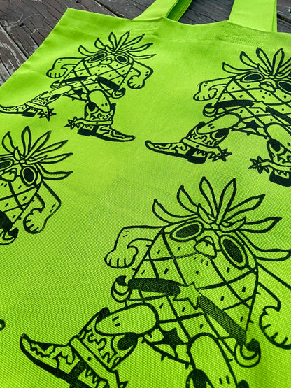 Pineapple Cowboy Tote Bag